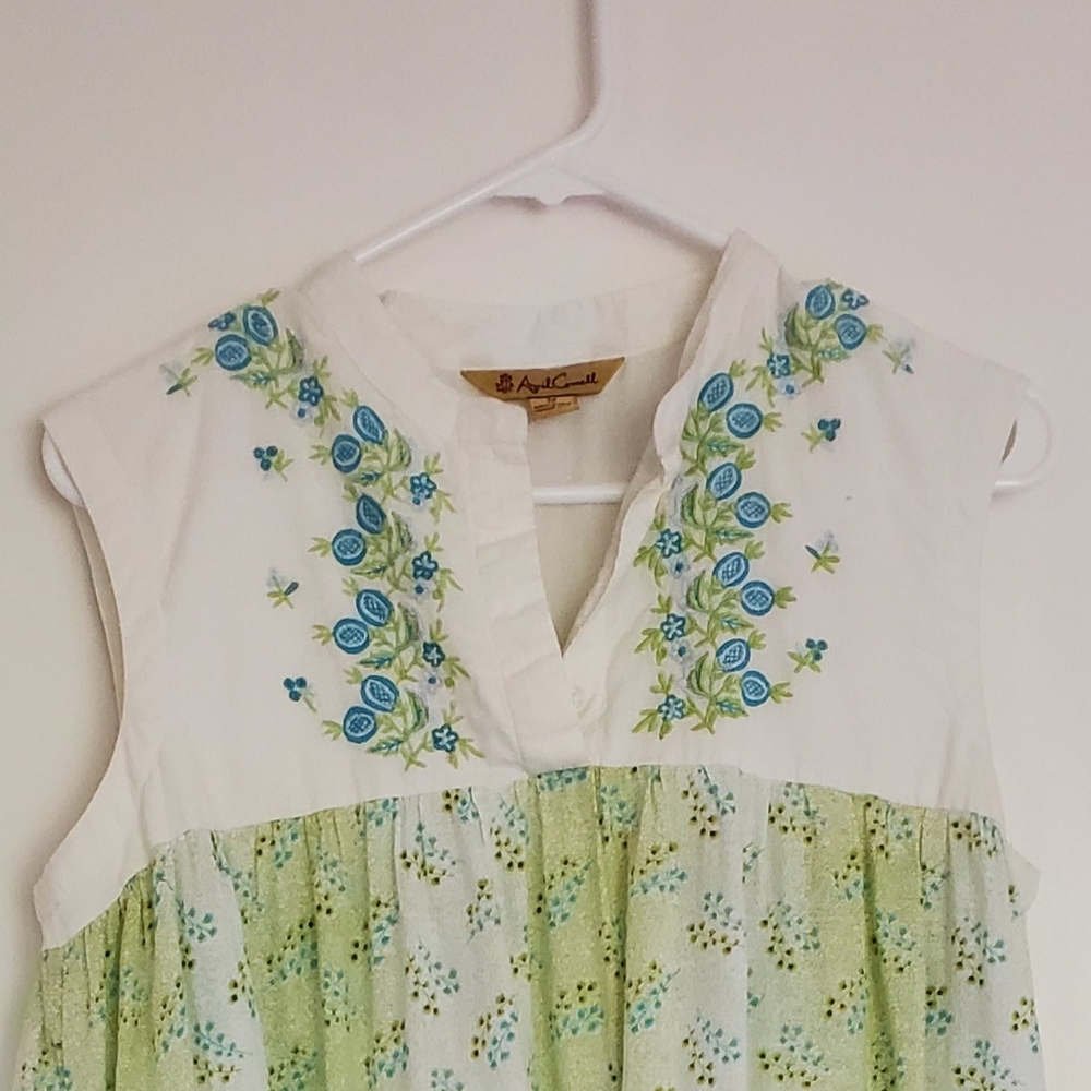 April Cornell Summer Maxi Dress (M)